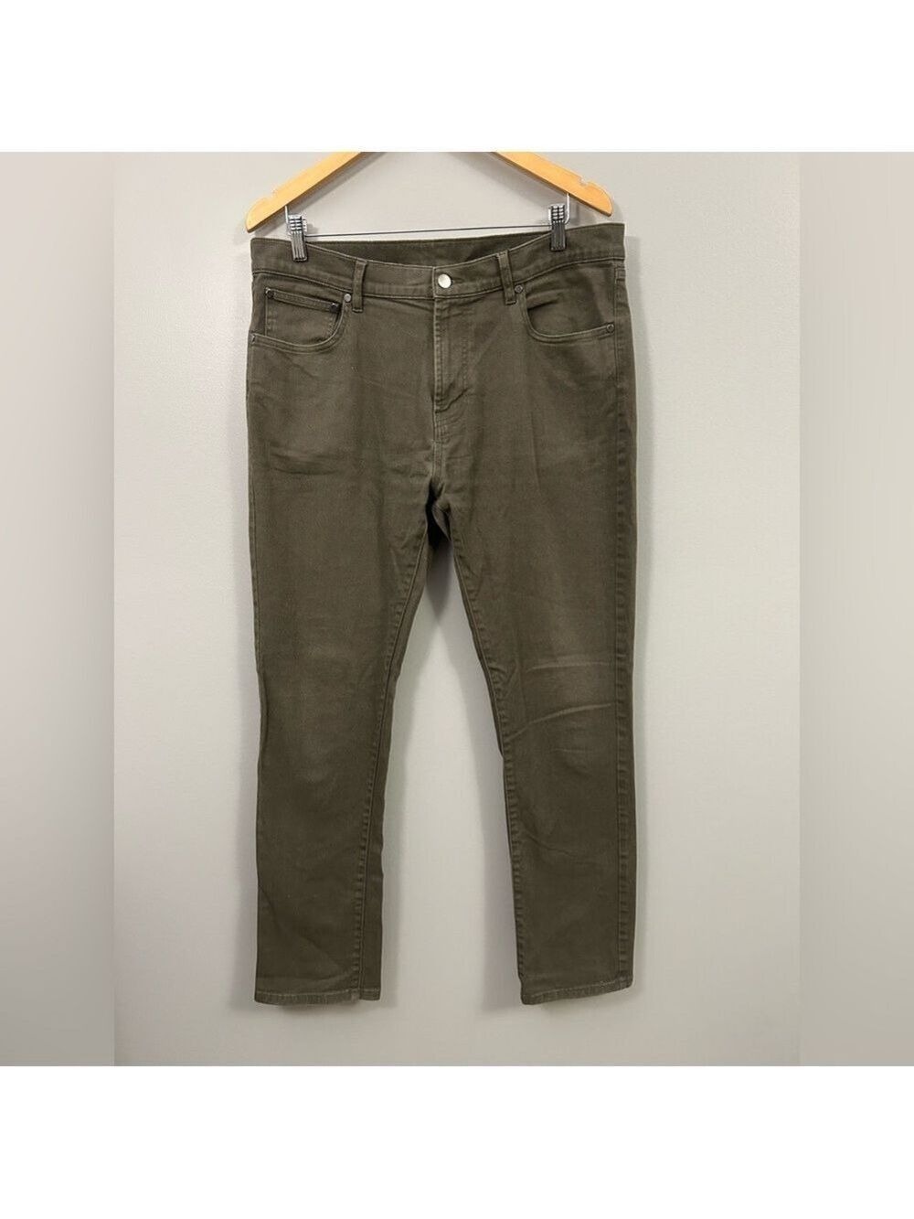 Highline Collective Olive Slim Fit Men's Jeans Size 36